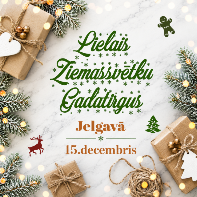 ZIEMASsvētki Jelgavā