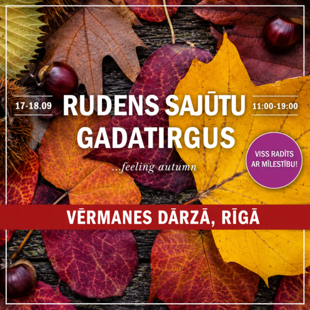 Rudens sajūtu tirdziņš
