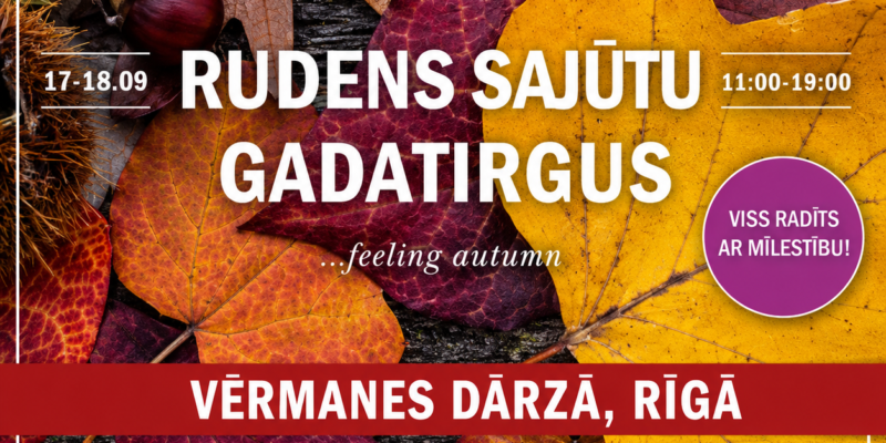 Rudens sajūtu tirdziņš