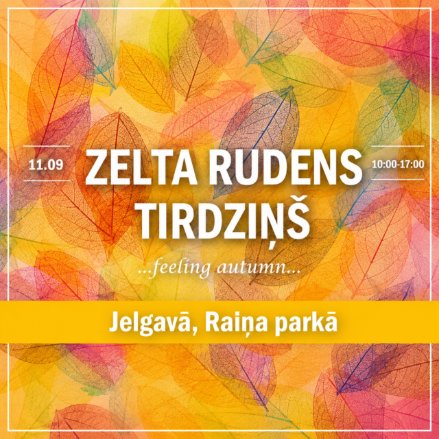Zelta rudens Jelgavā
