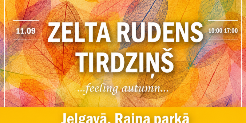 Zelta rudens Jelgavā