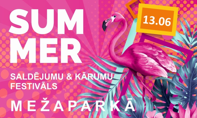 Фестиваль мороженого и сладостей в Межапарке