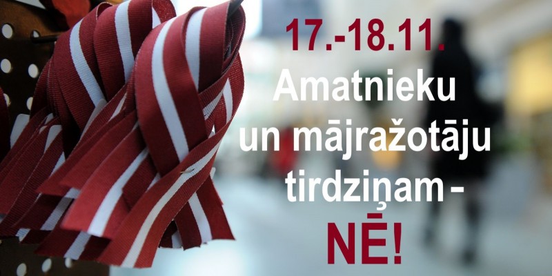 AIZLIEDZ rīkot tirdziņu 17.-18.novembrī