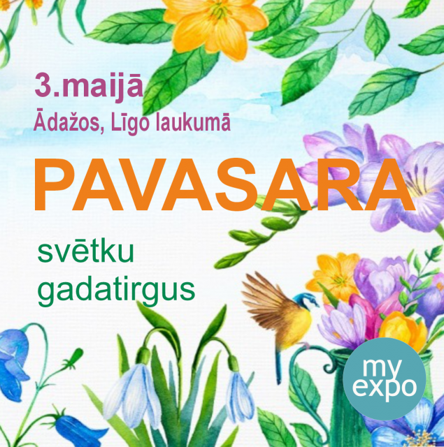 Pavasara tirdziņš Ādažos