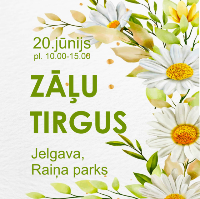ZĀĻU TIRDZIŅŠ JELGAVĀ