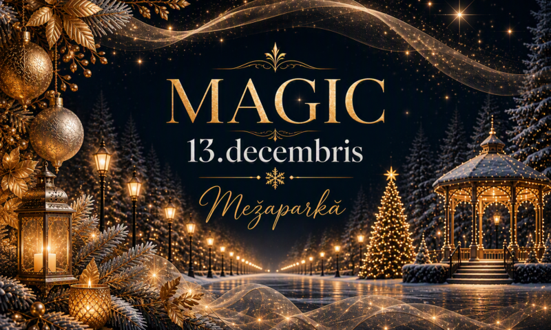 MAGIC – Ziemassvētu dāvanu tirdziņš Mežaparkā