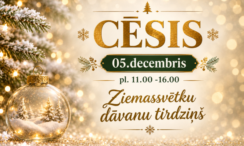 ZIEMASSVĒTKU TIRDZIŅŠ CĒSĪS