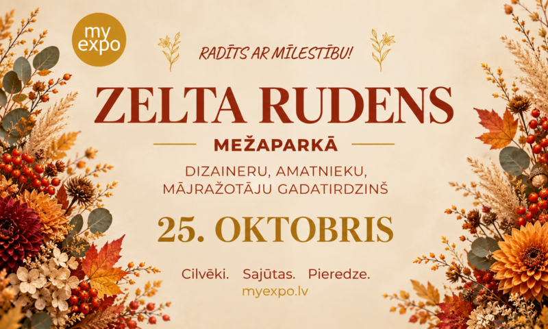 ZELTA RUDENS MEŽAPARKĀ