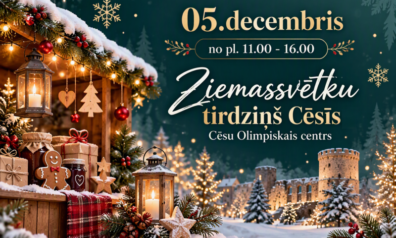 ZIEMASSVĒTKU TIRDZIŅŠ CĒSĪS