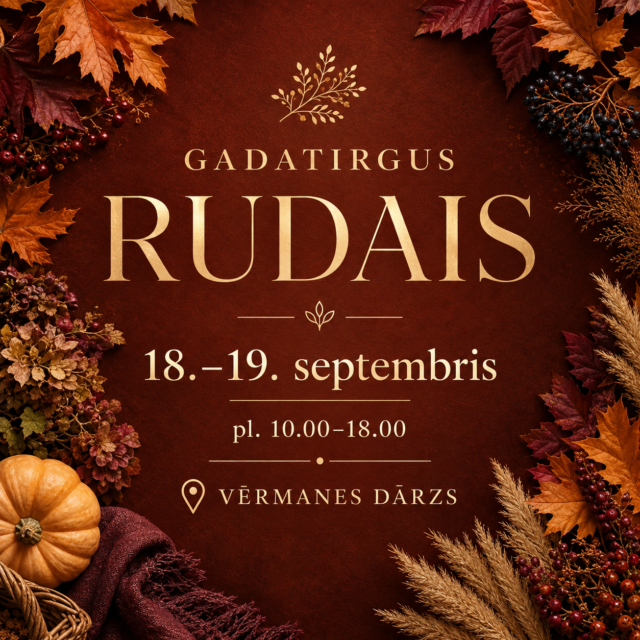 RUDAIS VĒRMANES DĀRZĀ
